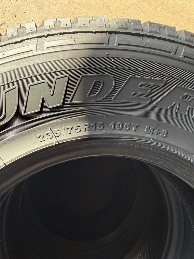 235/75R15 Set (4 Brand New Tires!!) Thunderer Ranger AT R404 - 📍 Commerce City