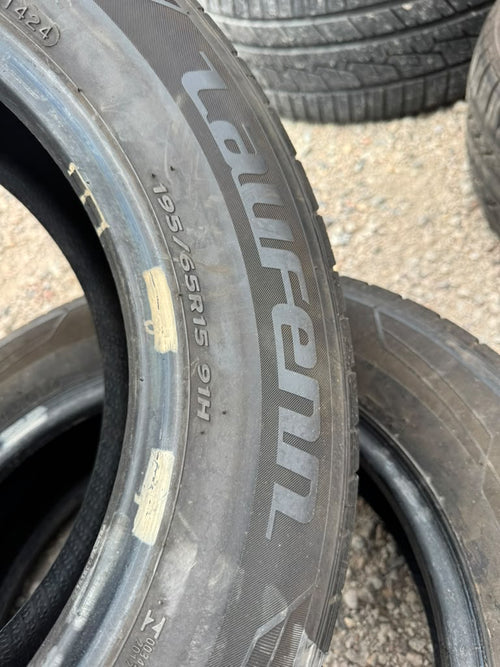 195/65R15 Pair (2 Used Tires) Laufenn G fit
