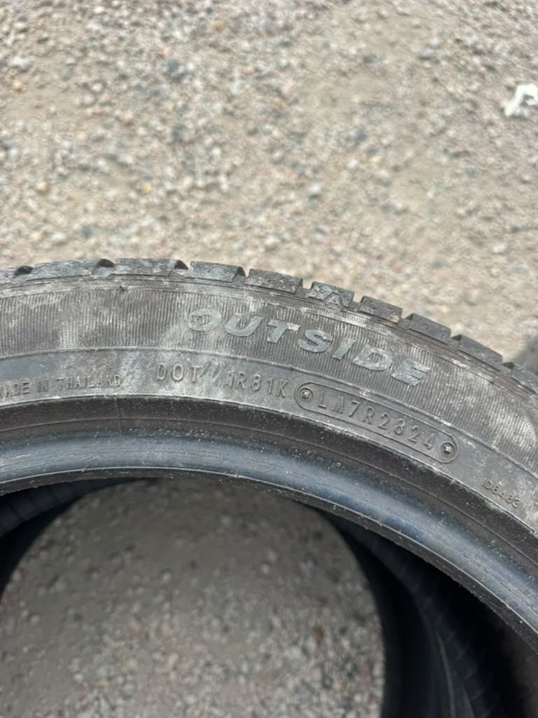 245/45R18 Pair (2 Used Tires) Sumitomo HTR A/S PO3 - 📍 Commerce City