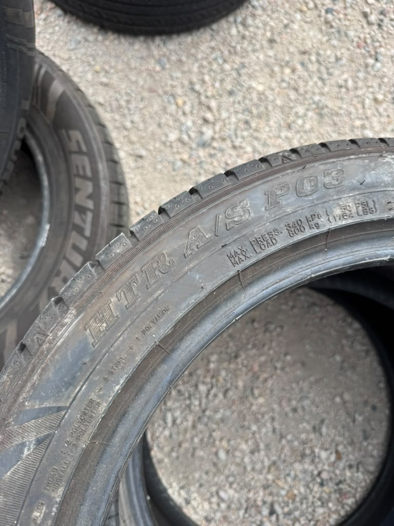 245/45R18 Pair (2 Used Tires) Sumitomo HTR A/S PO3 - 📍 Commerce City