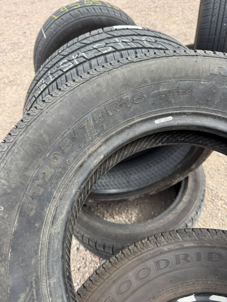 ST205/75R15 Set (4 Used Tires) GoodRide Radial ST-100 - 📍 Commerce City