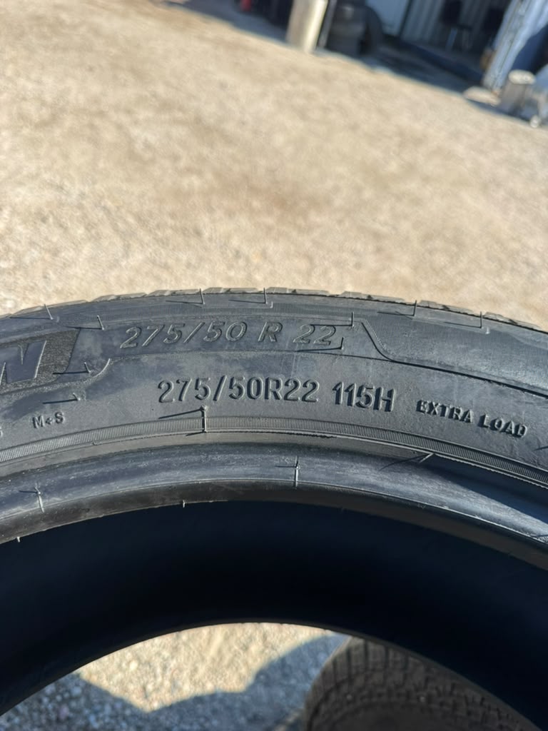 275/50R22 Set (4 Used Tires) Michelin Primacy LTX - 📍 Commerce City