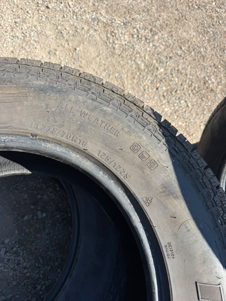 LT275/70R18 Pair (2 Used Tires) Patriot Tires - 📍 Commerce City
