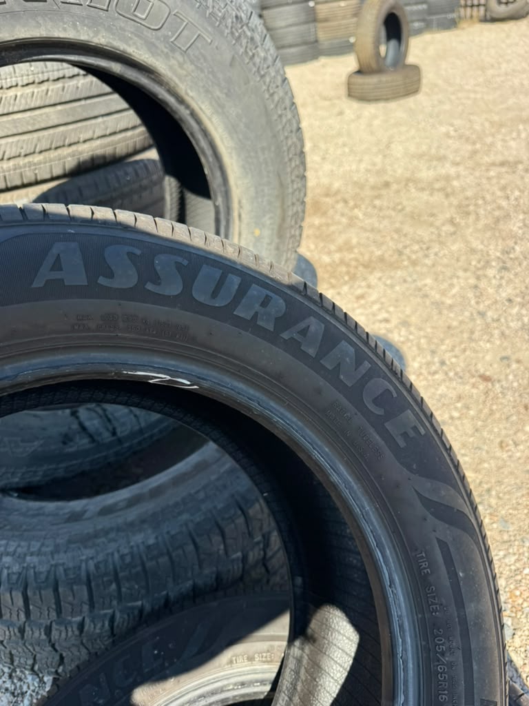 205/65R16 Pair (2 Used Tires) Goodyear Assurance FuelMax - 📍 Commerce City
