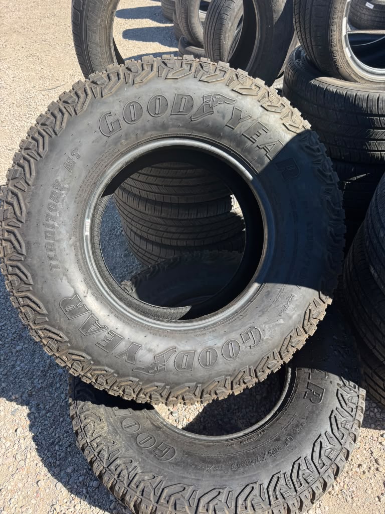 LT315/70R17 Pair (2 Used Tires) Goodyear Territory MT - 📍 Commerce City