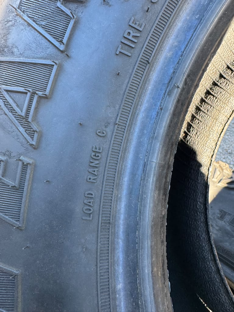 LT315/70R17 Pair (2 Used Tires) Goodyear Territory MT - 📍 Commerce City