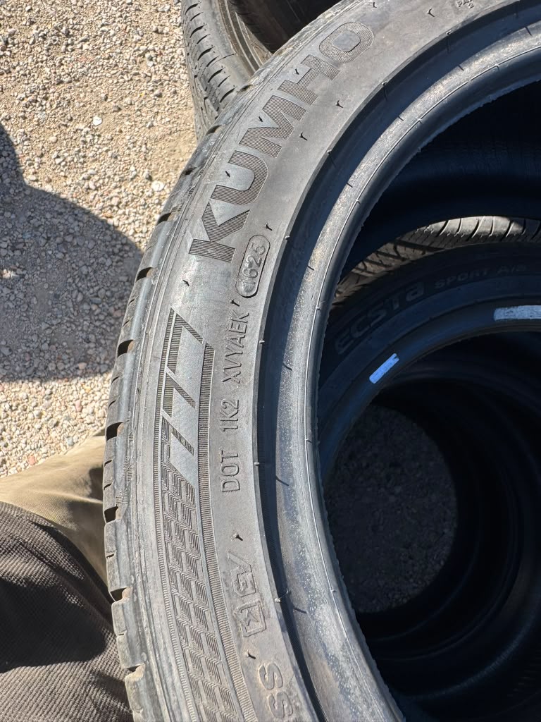 245/40R17 Set (4 Used Tires) Kumho Ecsta Sport - 📍 Commerce City