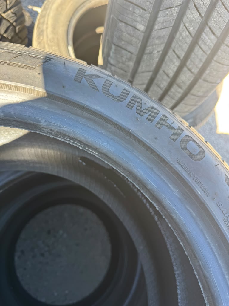 245/40R17 Set (4 Used Tires) Kumho Ecsta Sport - 📍 Commerce City