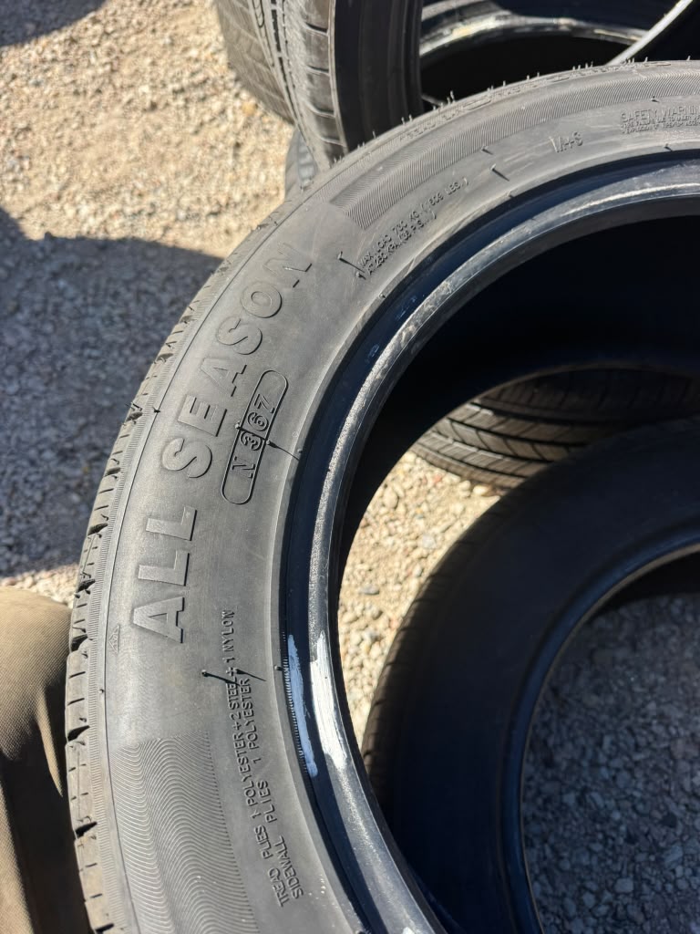 225/55R17 Pair (2 Used Tires) Nika