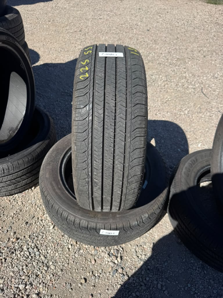 225/55R17 Pair (2 Used Tires) Nika