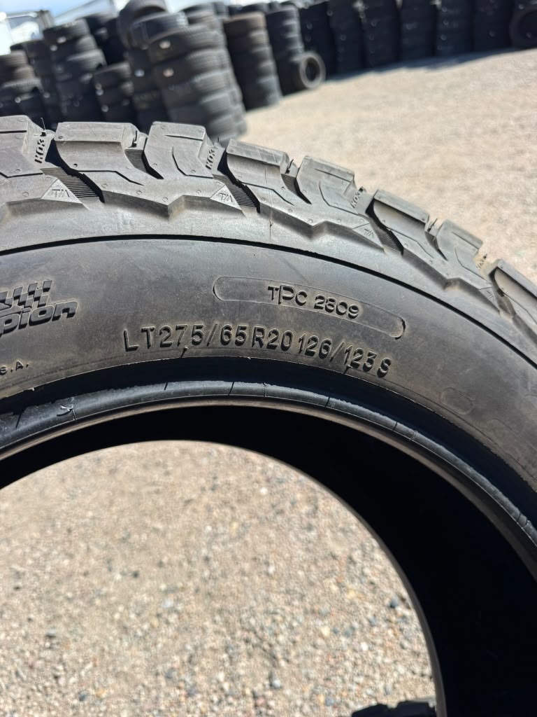 LT275/65R20 Pair (2 Used Tires) Bfgoodrich KO3 - 📍 Commerce City