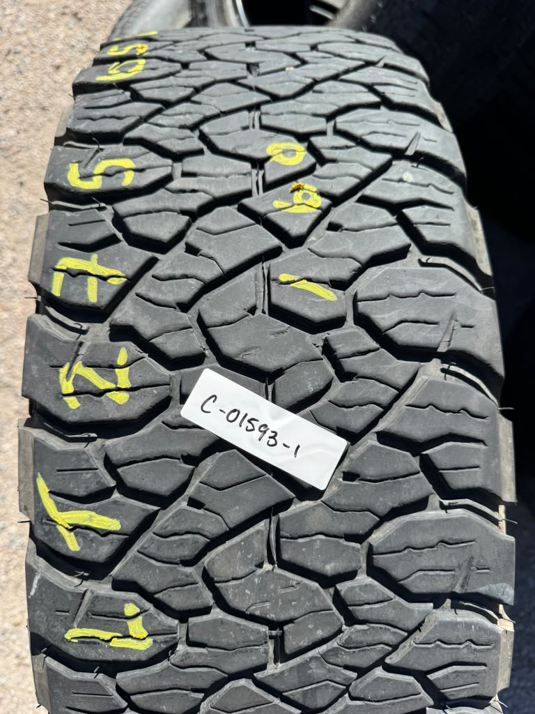 LT275/65R20 Pair (2 Used Tires) Bfgoodrich KO3 - 📍 Commerce City