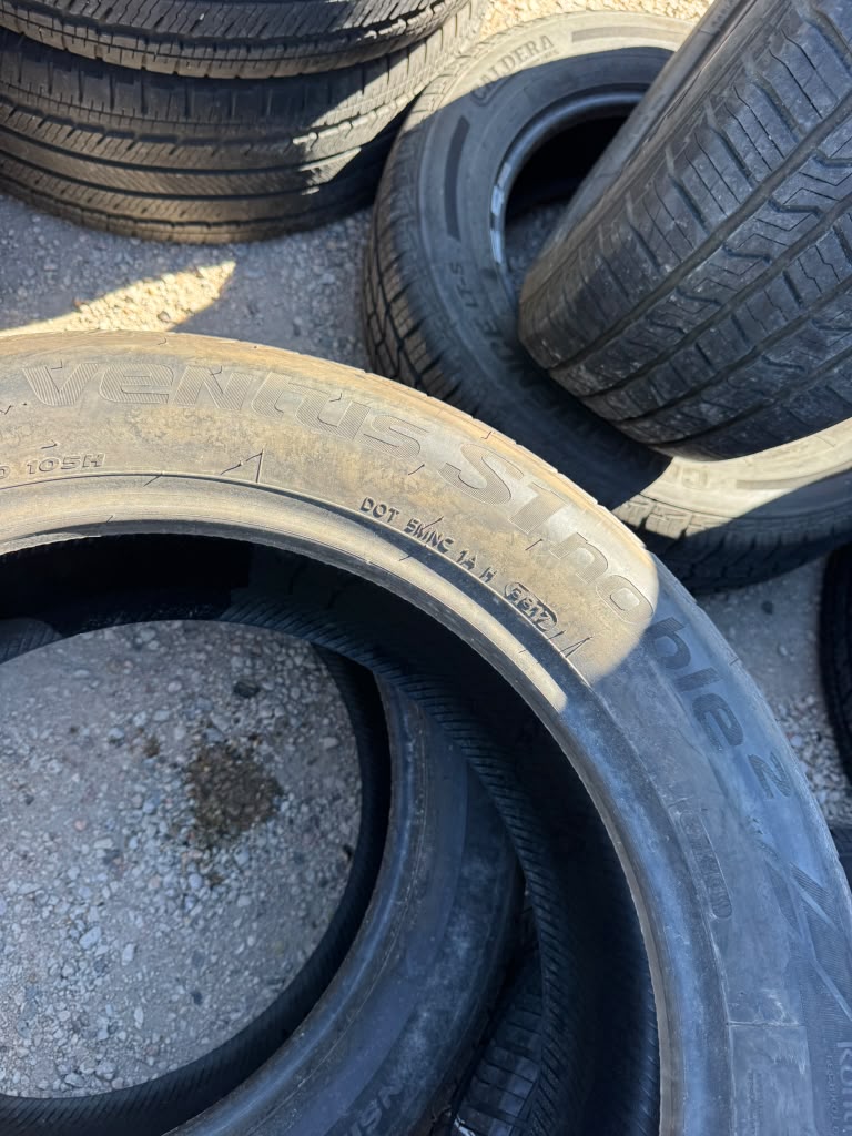 255/50R20 Pair (2 Used Tires) Hankook Ventus S1 Noble 2 - 📍 Commerce City