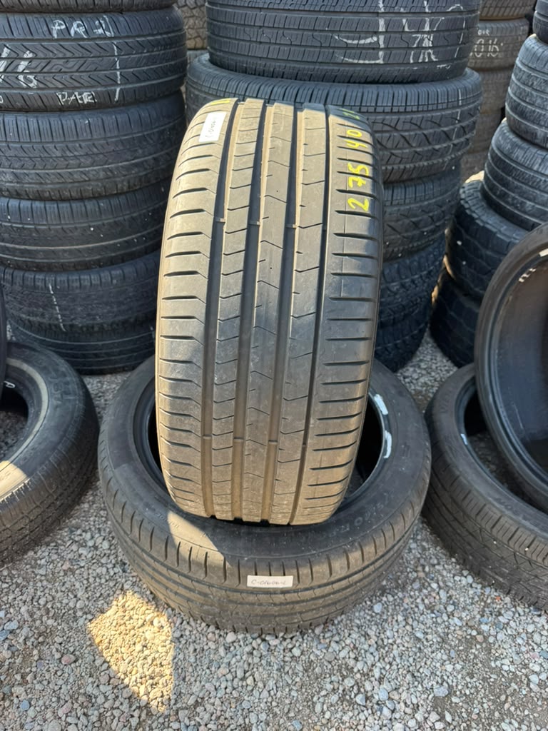 275/40R20 Pair (2 Used Tires) Pirelli P Zero Run Flat - 📍 Commerce City
