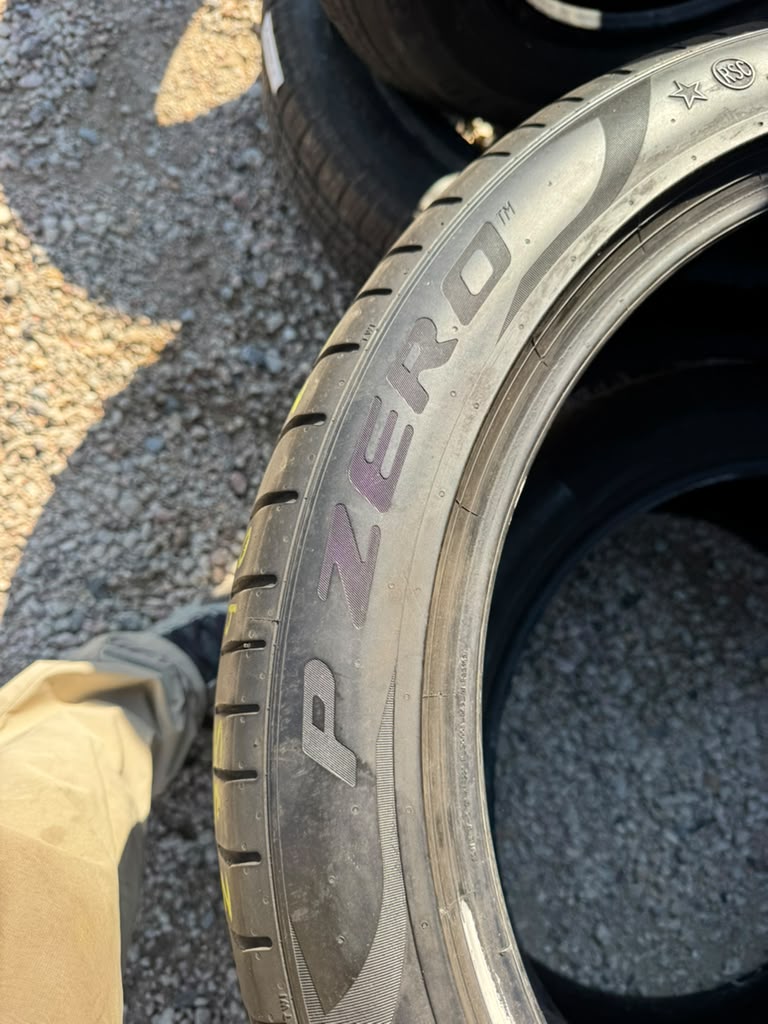 275/40R20 Pair (2 Used Tires) Pirelli P Zero Run Flat - 📍 Commerce City