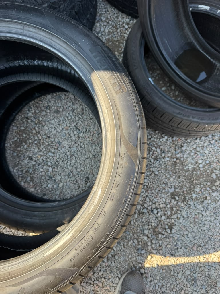 275/40R20 Pair (2 Used Tires) Pirelli P Zero Run Flat - 📍 Commerce City