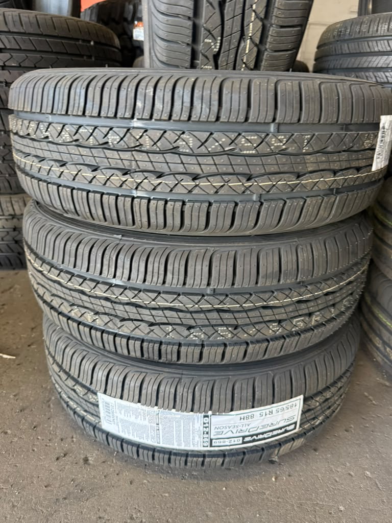 185/65R15 Set (4 Brand New Tires!!) SureDrive All Season