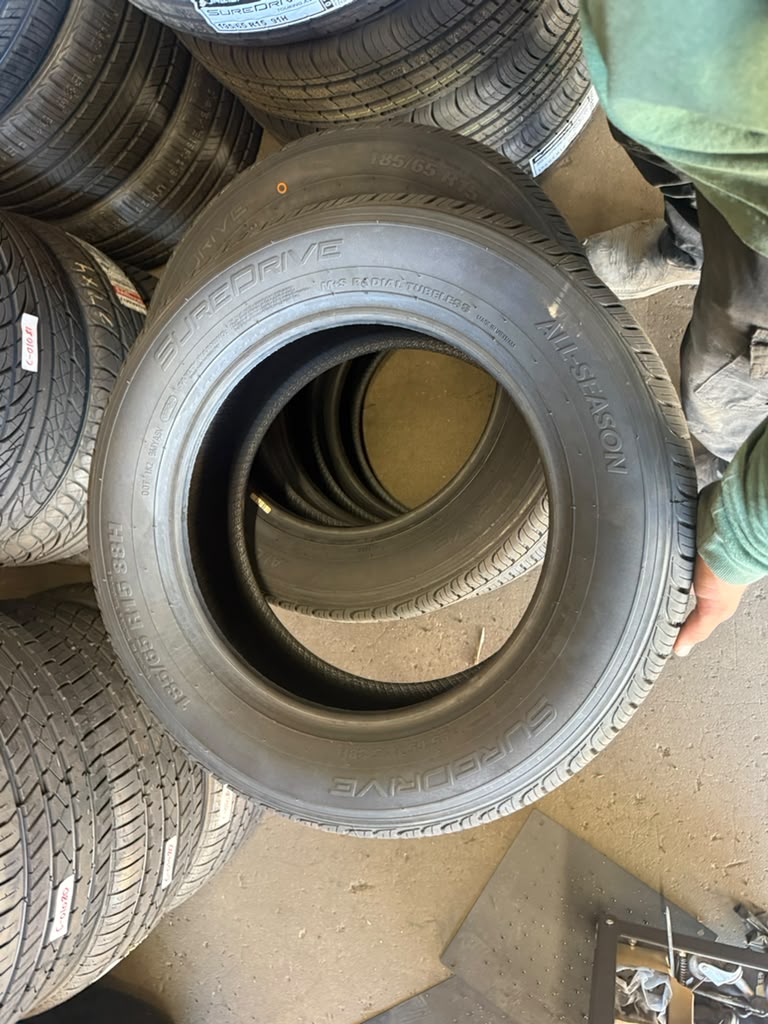 185/65R15 Set (4 Brand New Tires!!) SureDrive All Season