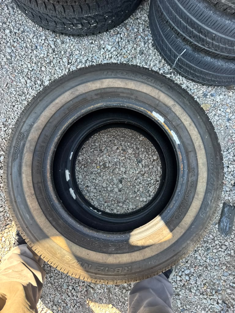 205/70R15 Pair (2 Used Tires) Ironman RB-12 NWS
