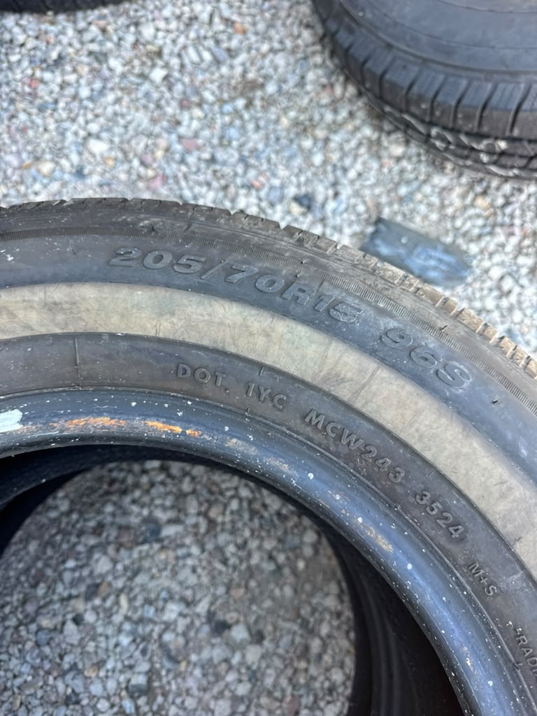 205/70R15 Pair (2 Used Tires) Ironman RB-12 NWS