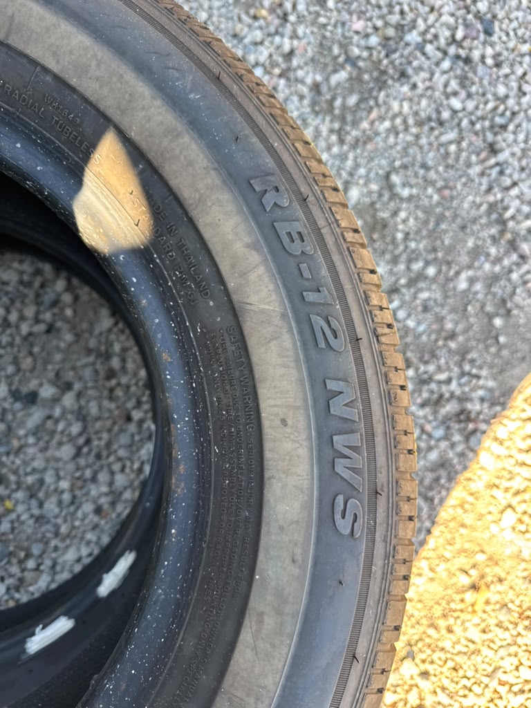 205/70R15 Pair (2 Used Tires) Ironman RB-12 NWS