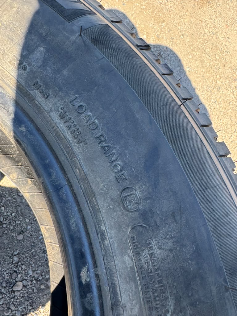 LT275/70R18 Pair (2 Used Tires) Michelin LTX - 📍 Commerce City