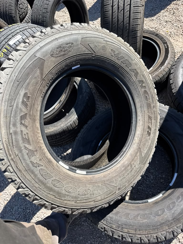 LT275/70R18 Pair (2 Used Tires) Goodyear Wrangler All Terrain Adventure - 📍 Commerce City