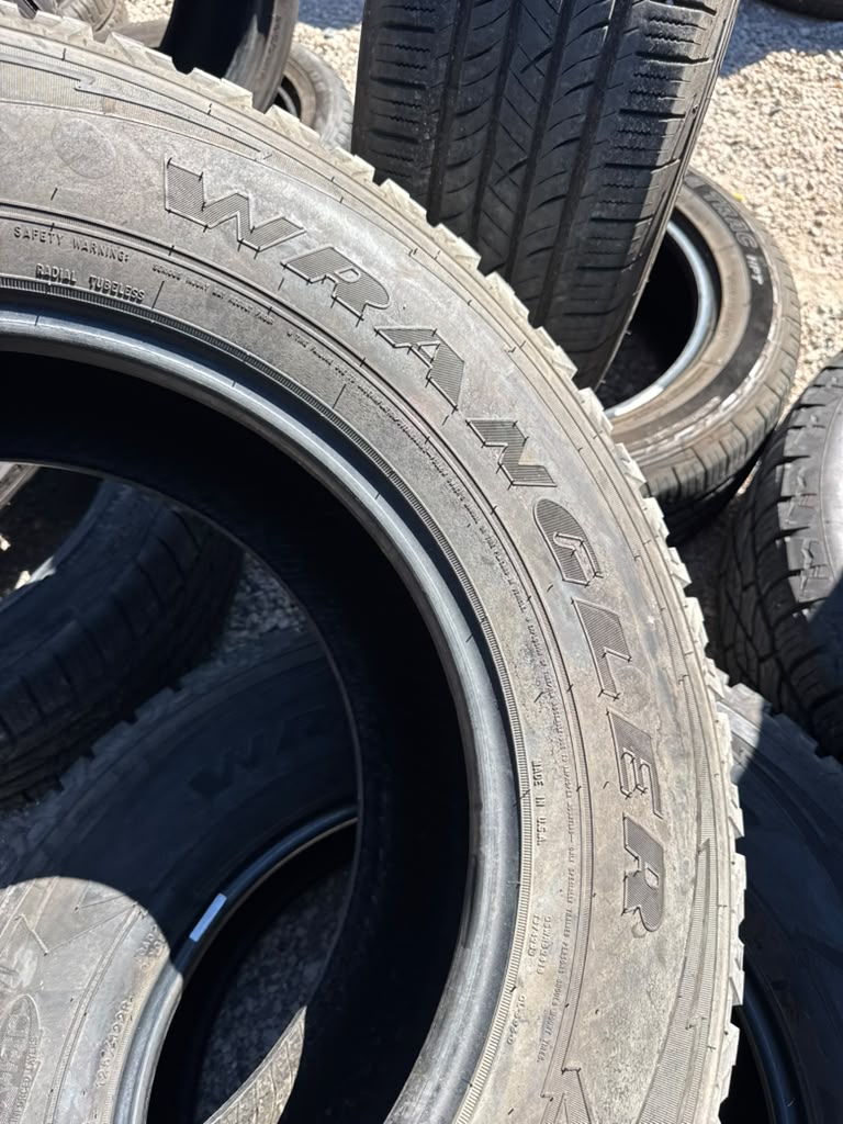 LT275/70R18 Pair (2 Used Tires) Goodyear Wrangler All Terrain Adventure - 📍 Commerce City