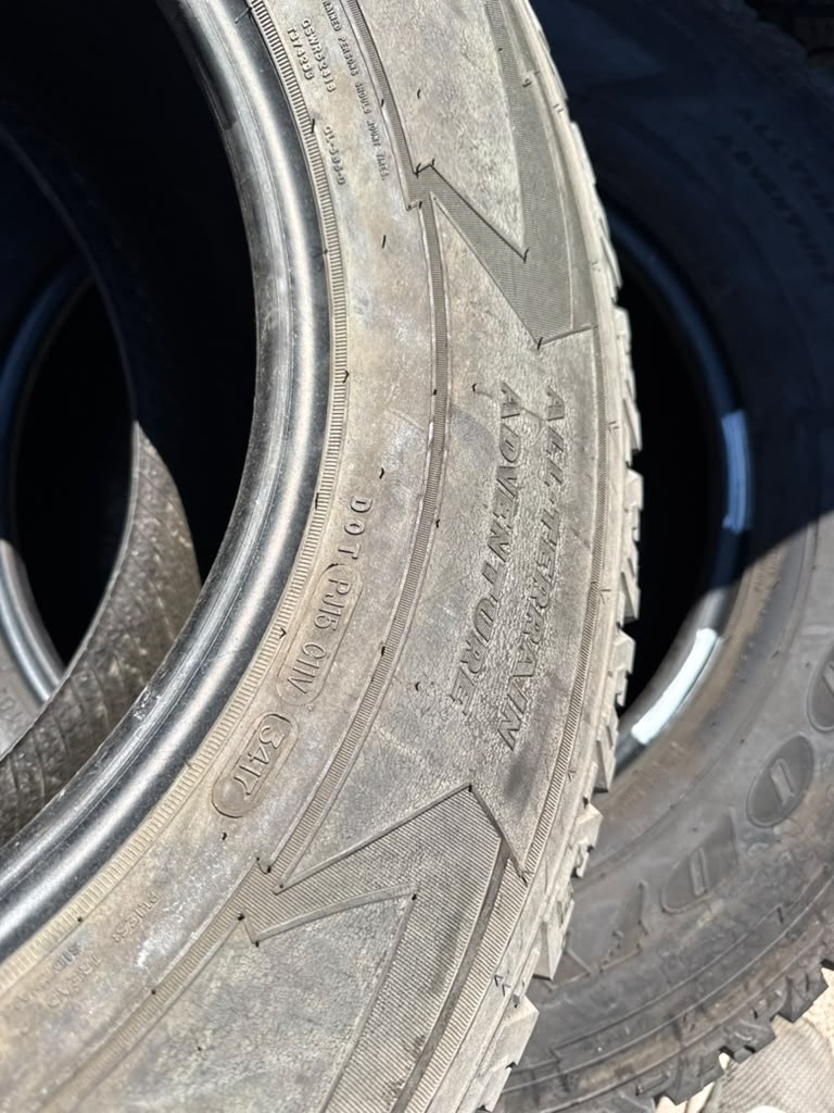 LT275/70R18 Pair (2 Used Tires) Goodyear Wrangler All Terrain Adventure - 📍 Commerce City