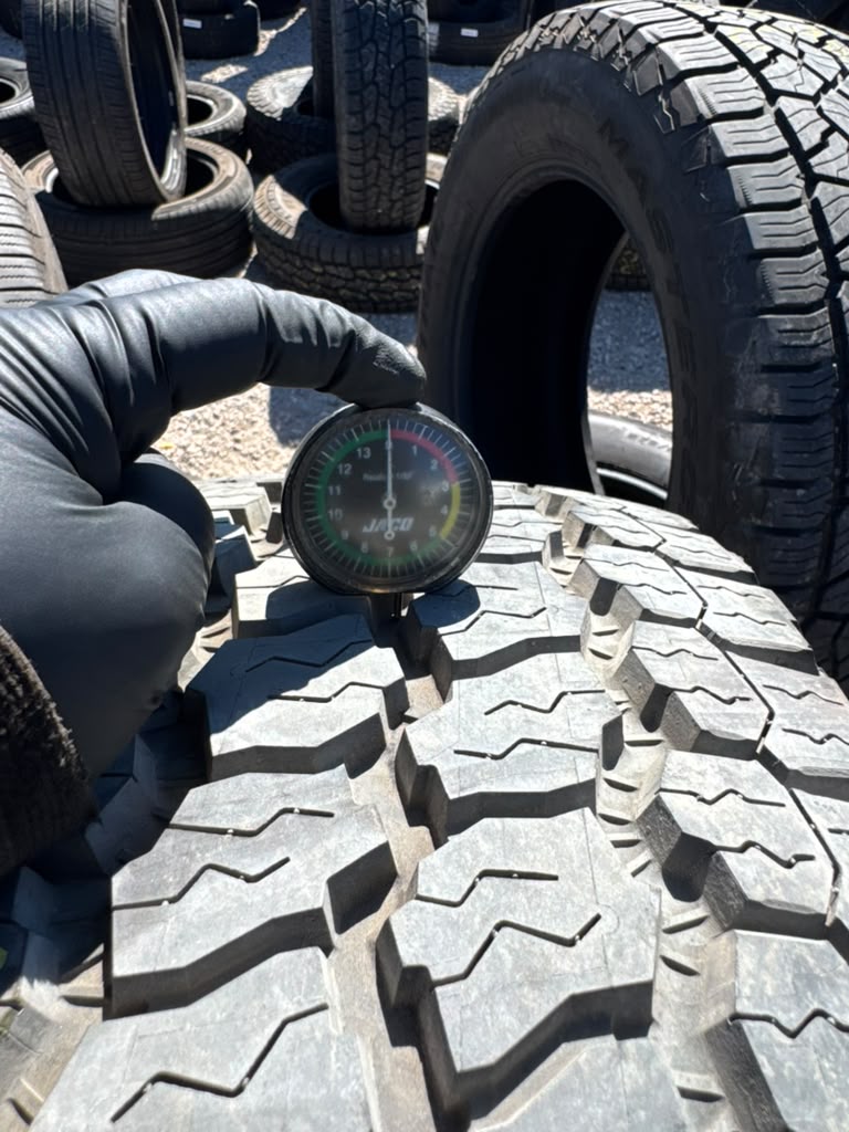 LT275/70R18 Pair (2 Used Tires) Goodyear Wrangler All Terrain Adventure - 📍 Commerce City