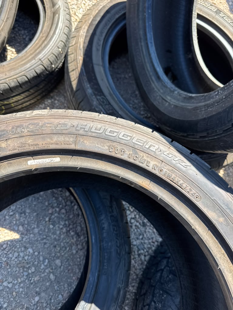 245/45R19 Pair (2 Used Tires) Road Hugger GTZ - 📍 Commerce City