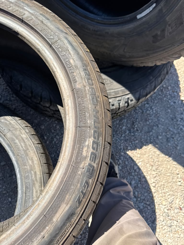 245/45R19 Pair (2 Used Tires) Road Hugger GTZ - 📍 Commerce City