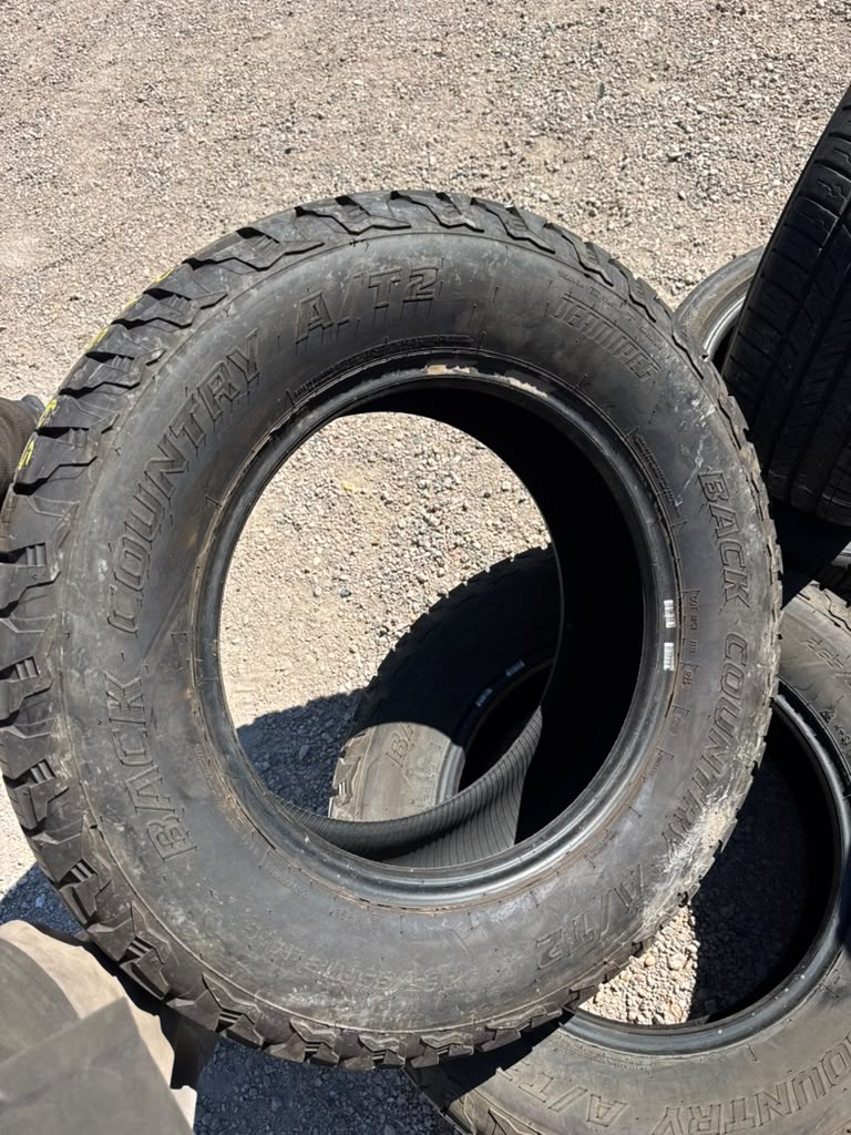 265/65R18 Pair (2 Used Tires) DeanTires Back Country A/T2 - 📍 Commerce City