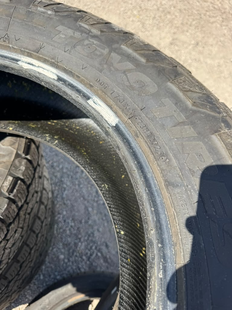 275/65R20 Set (4 Used Tires) Toyo Open Country EV - 📍 Commerce City