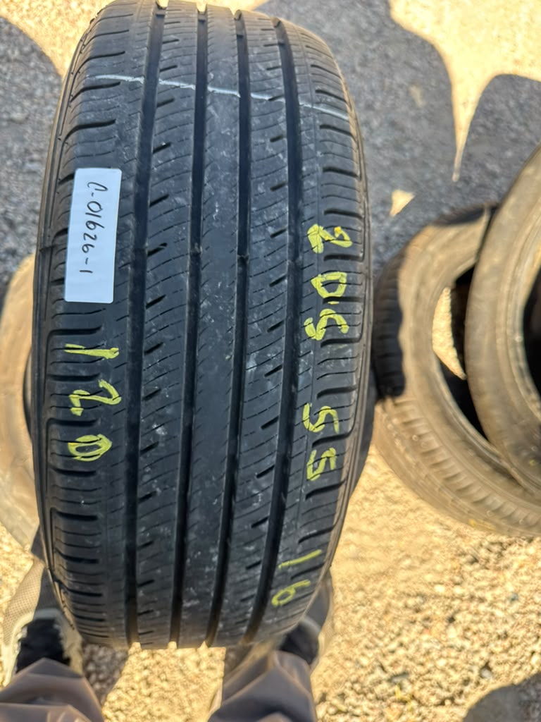 205/55R16 Pair (2 Used Tires) Ironman GR906