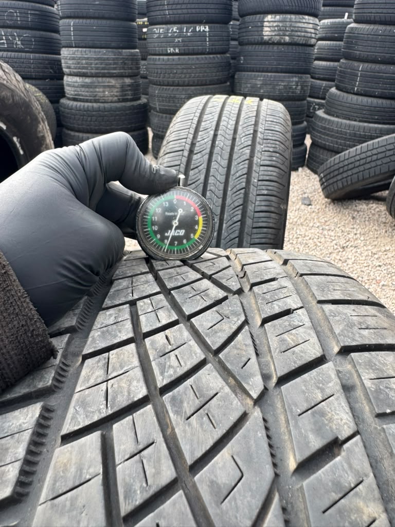 225/40R18 Pair (2 Used Tires) Continental Extreme Contact