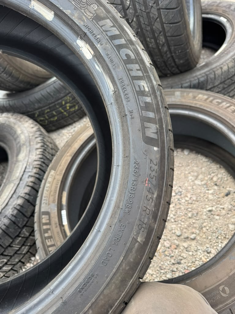 235/45R18 Pair (2 Used Tires) Michelin Primacy - 📍 Commerce City
