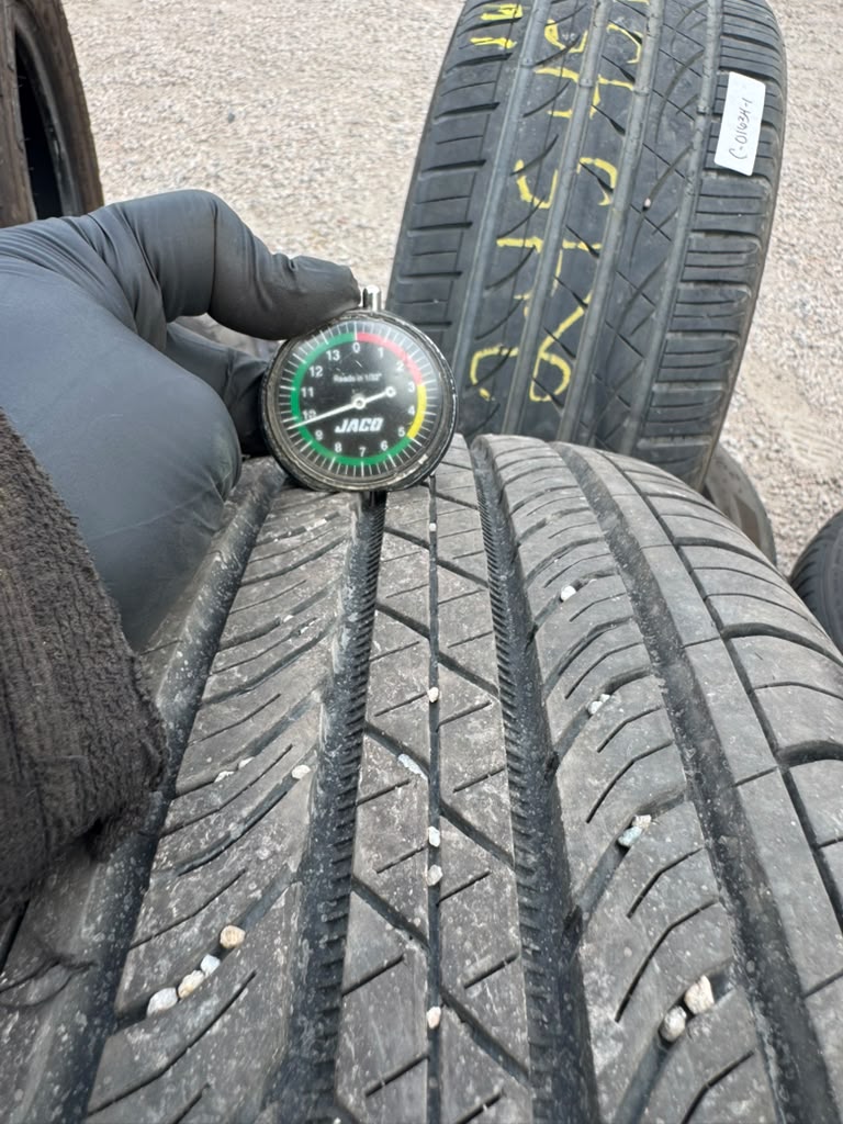 225/65R17 Pair (2 Used Tires)Continental ProContact TX
