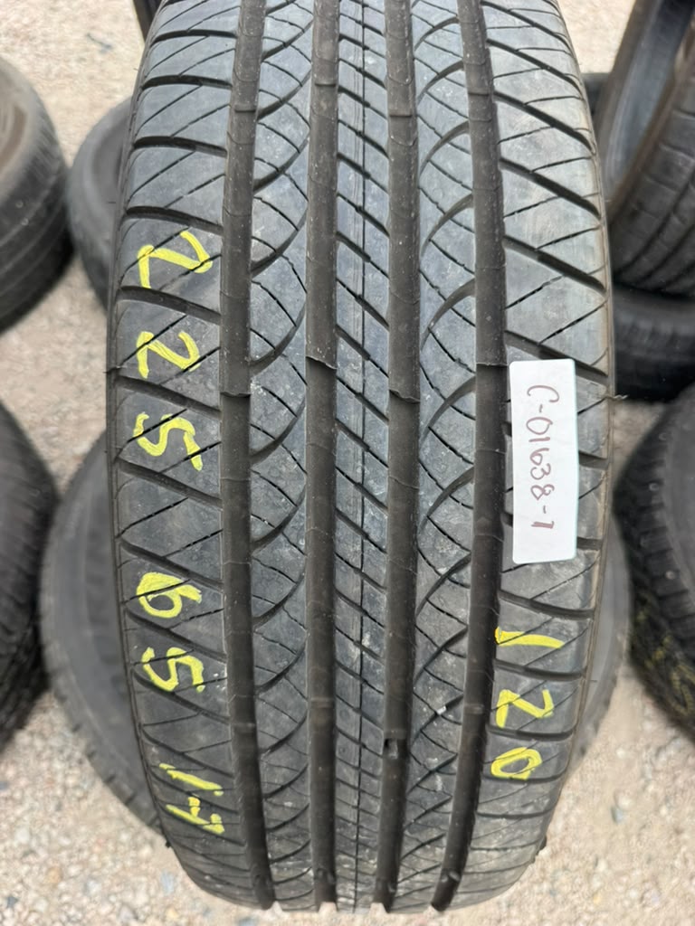 225/65R17 Pair (2 Used Tires) Douglas Touring