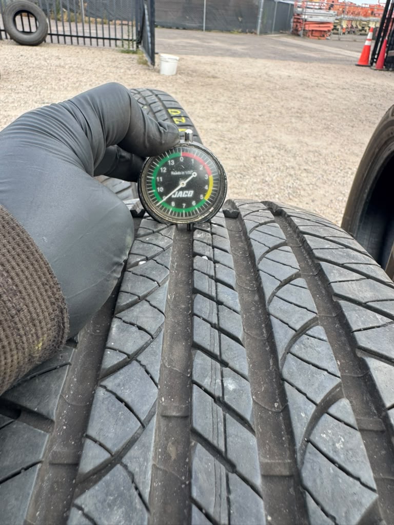 225/65R17 Pair (2 Used Tires) Douglas Touring