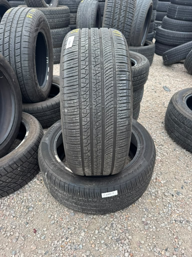 255/45R20 Pair (2 Used Tires) Pirelli P Zero - 📍 Commerce City