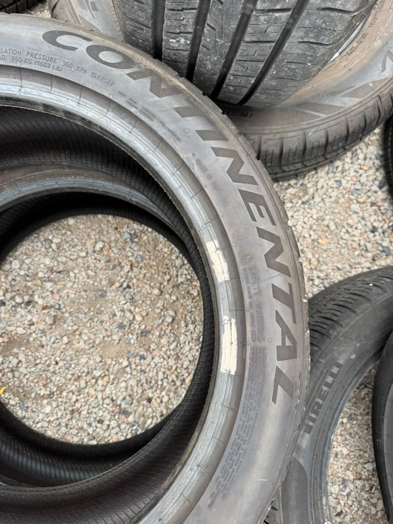 245/45R19 Pair (2 Used Tires) Continental Extreme Contact - 📍 Commerce City