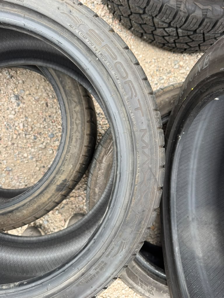 245/40R18 Pair (2 Used Tires) Dunlop Sport Max RT - 📍 Commerce City