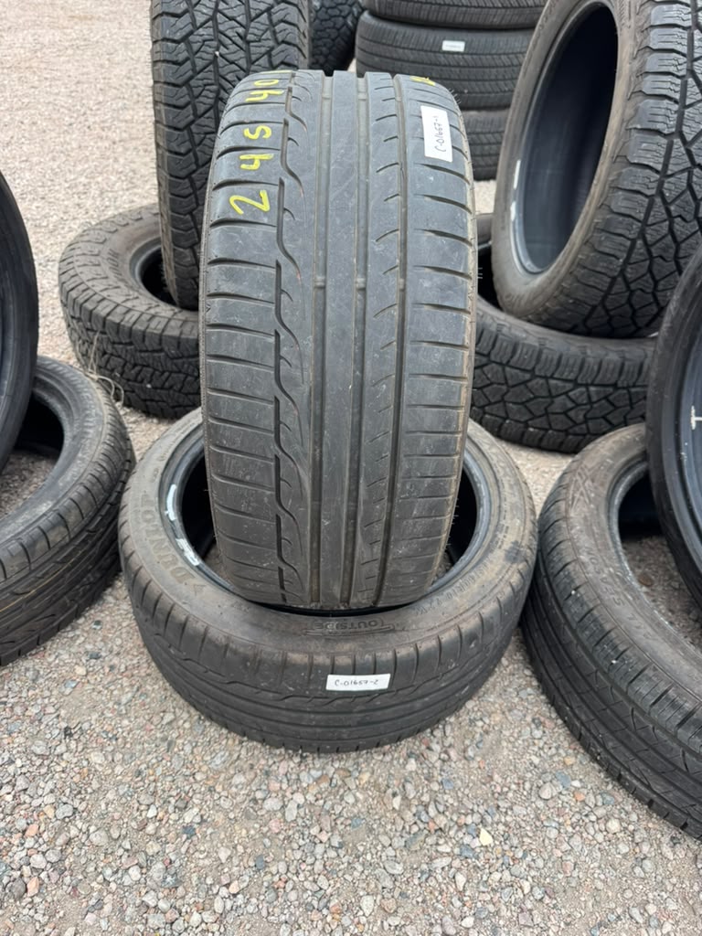 245/40R18 Pair (2 Used Tires) Dunlop Sport Max RT - 📍 Commerce City