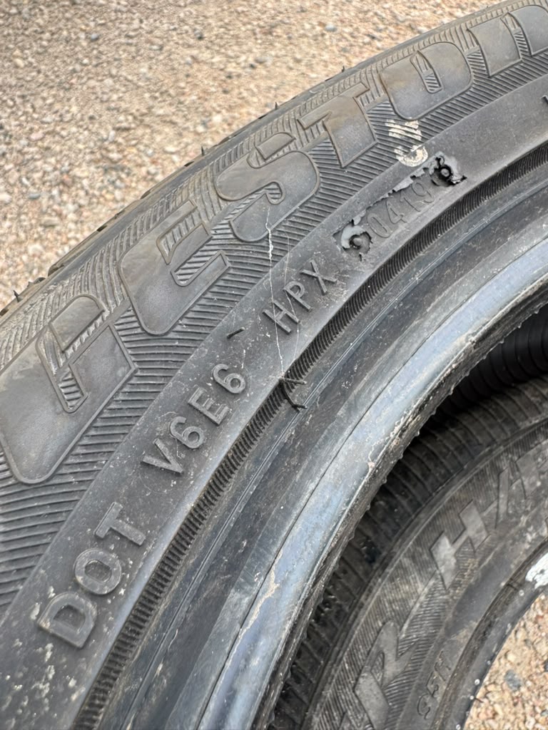 235/45R19 Pair (2 Used Tires) Bridgestone Dueler HP Sport