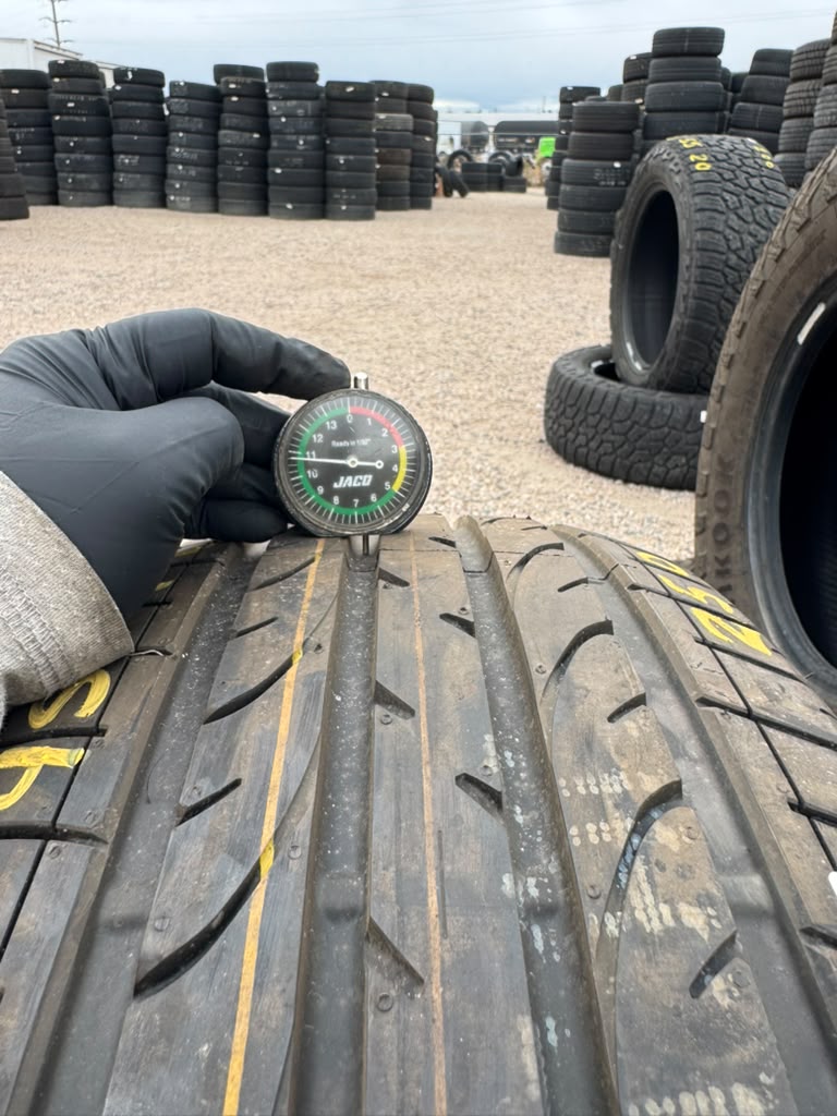 235/45R19 Pair (2 Used Tires) Bridgestone Dueler HP Sport