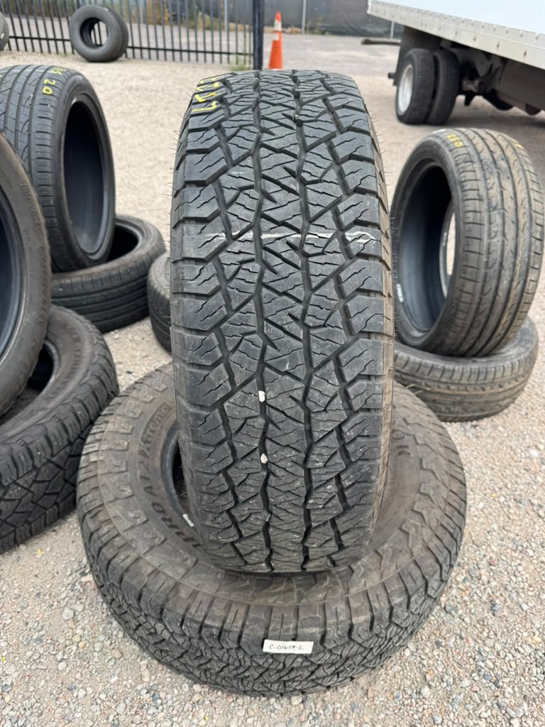 LT275/70R18 Pair (2 Used Tires) Hankook DynaPro AT2 Extreme - 📍 Commerce City
