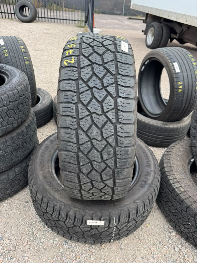 275/55R20 Pair (2 Used Tires) DeanTires Back Country AT2 - 📍 Commerce City