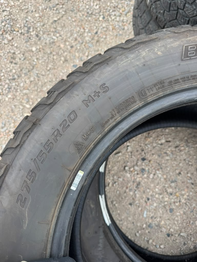 275/55R20 Pair (2 Used Tires) DeanTires Back Country AT2 - 📍 Commerce City