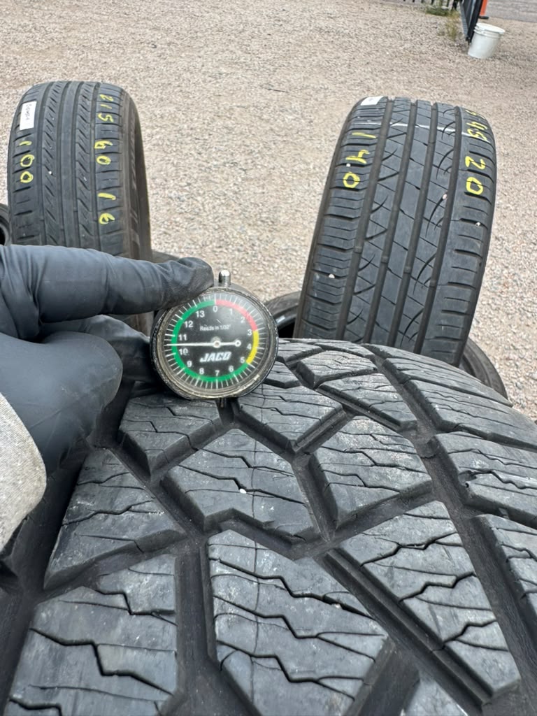 275/55R20 Pair (2 Used Tires) DeanTires Back Country AT2 - 📍 Commerce City